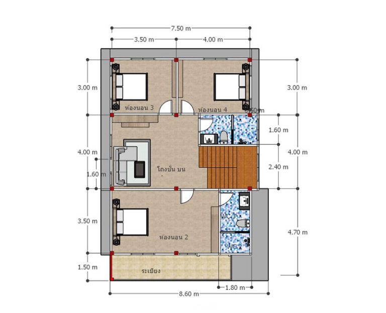 plan-upstair-b17